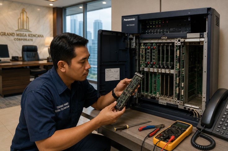 jasa service pabx panasonic jakarta untuk perkantoran