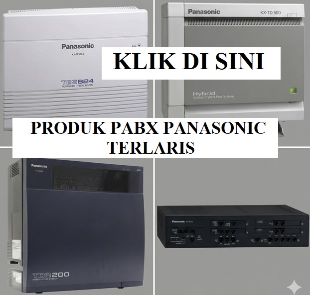jual produk pabx panasonic terlaris murah