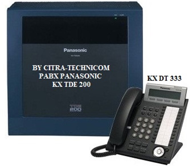 PABX Panasonic KX-TDE200 merupakan sistem digital IP PABX dengan kapasitas hingga 32 line dan 124 extension. Sangat cocok untuk perusahaan menengah hingga besar yang membutuhkan sistem telepon kantor yang handal dan scalable.